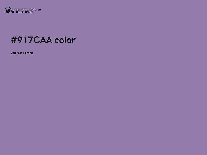 #917CAA color image