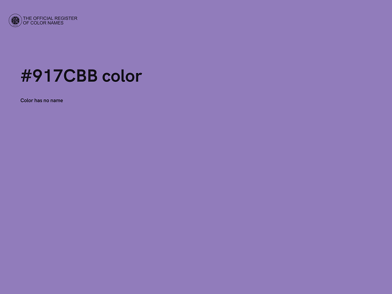 #917CBB color image