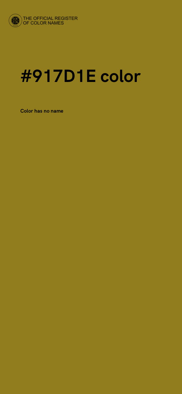 #917D1E color image