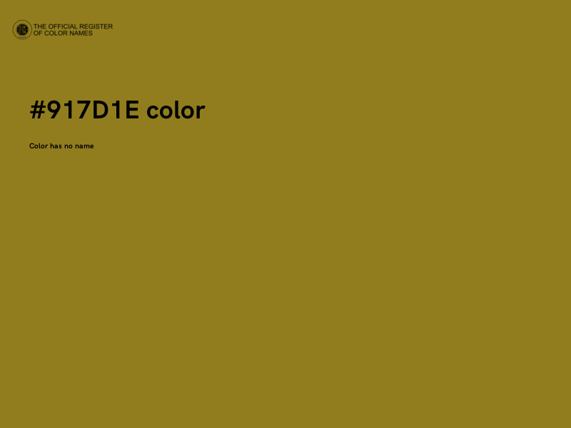 #917D1E color image