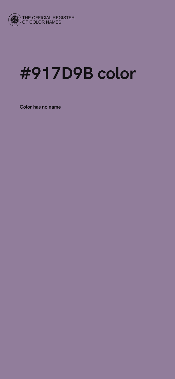 #917D9B color image