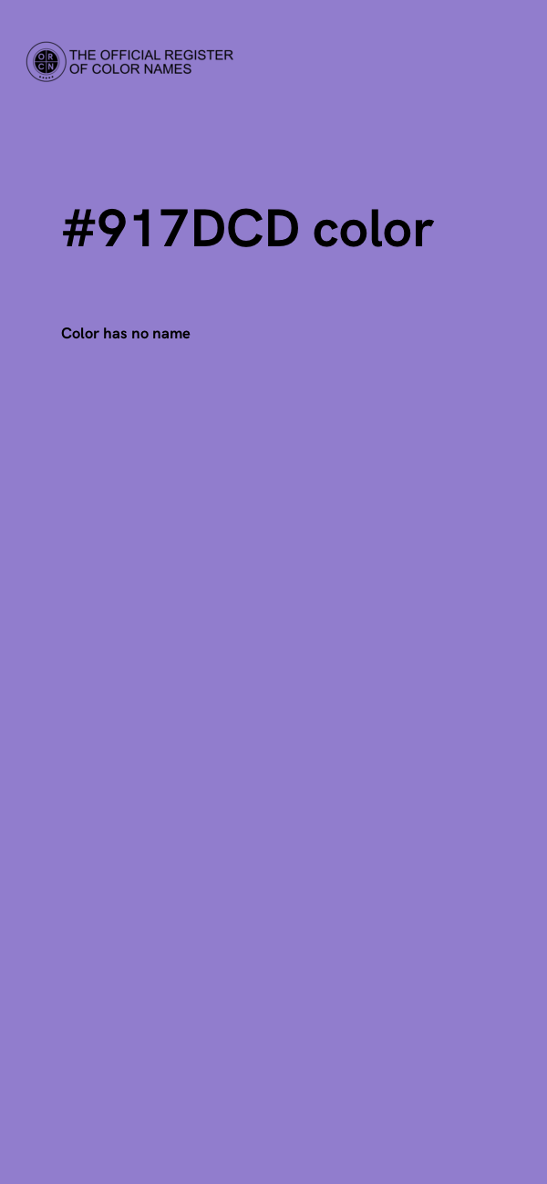 #917DCD color image