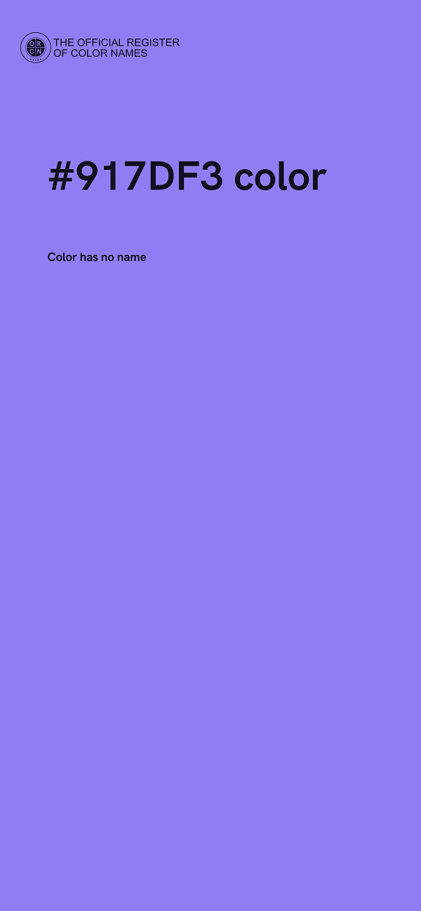 #917DF3 color image