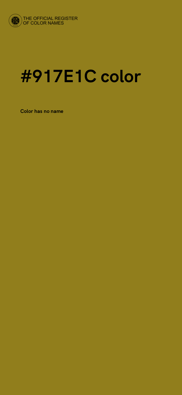 #917E1C color image