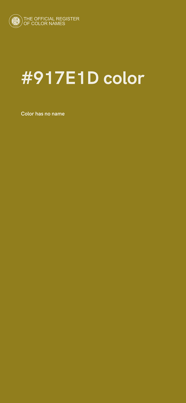#917E1D color image