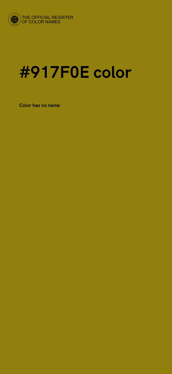 #917F0E color image