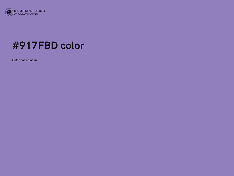 #917FBD color image