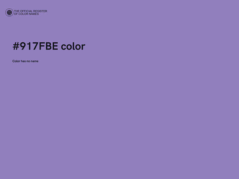 #917FBE color image