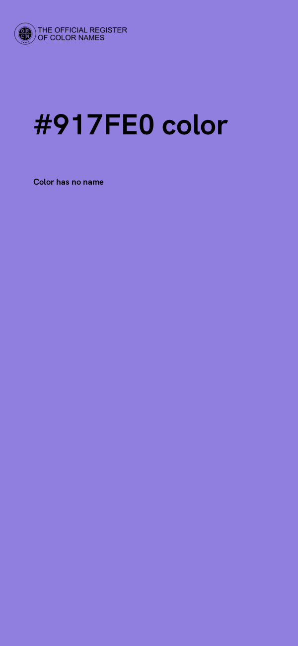 #917FE0 color image