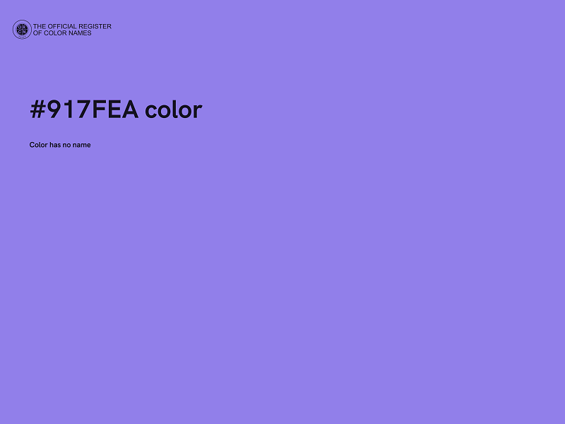 #917FEA color image