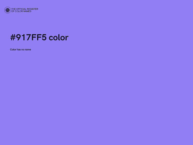 #917FF5 color image