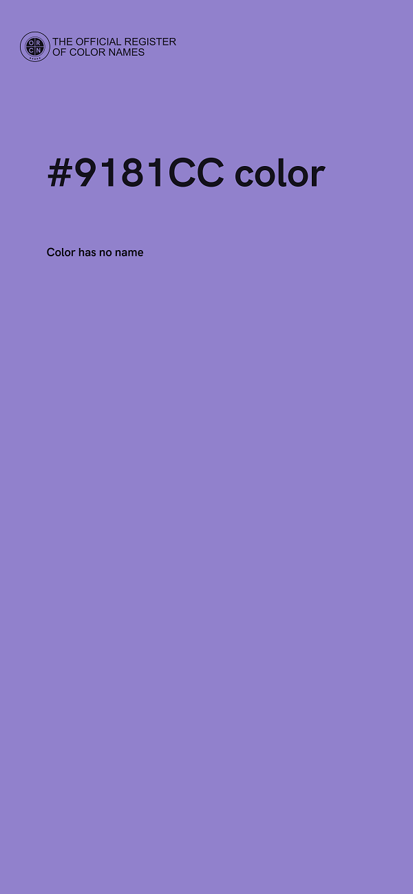 #9181CC color image