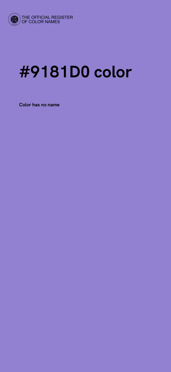 #9181D0 color image
