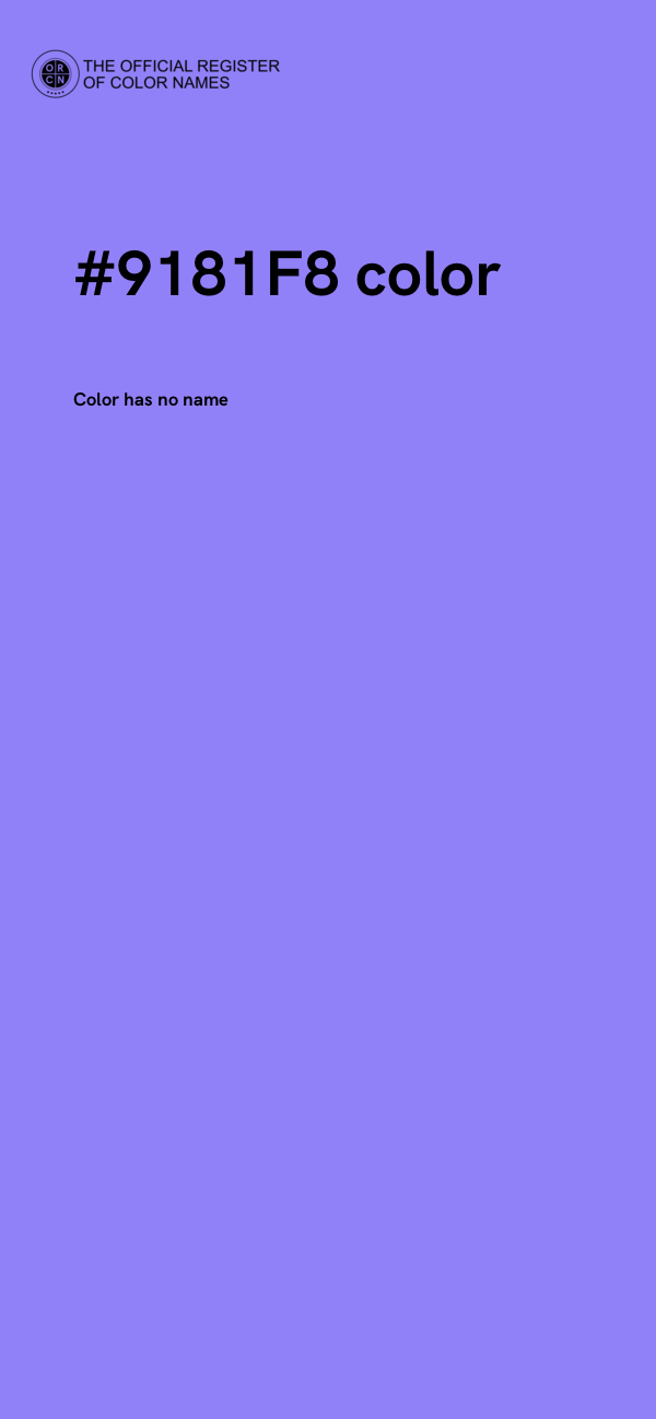 #9181F8 color image