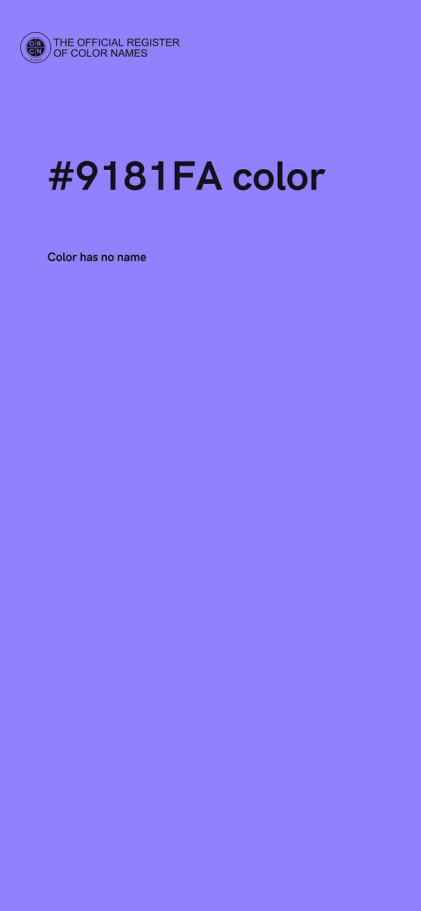 #9181FA color image