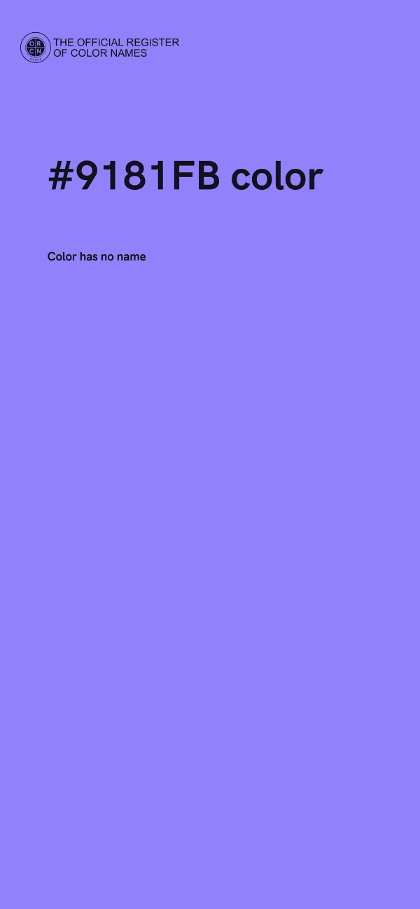 #9181FB color image