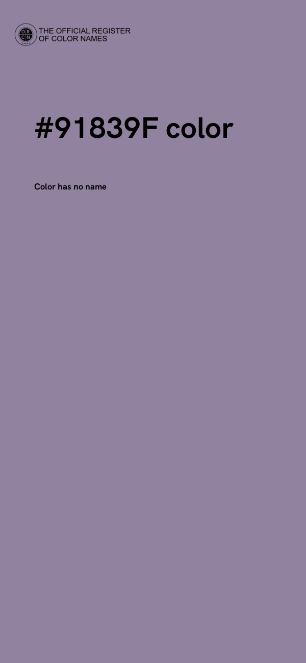 #91839F color image