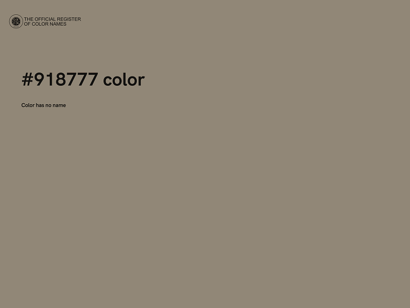 #918777 color image