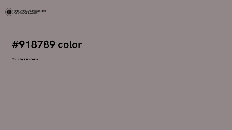 #918789 color image