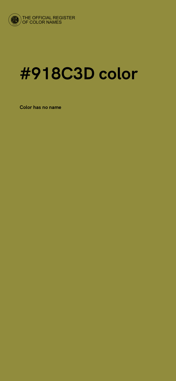 #918C3D color image