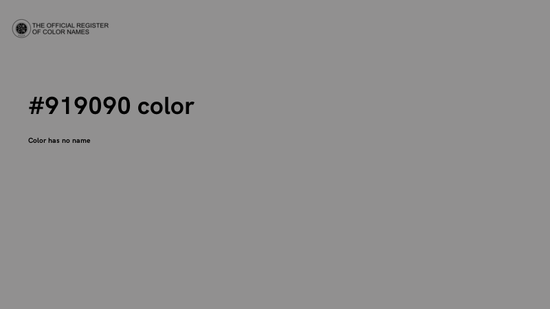#919090 color image
