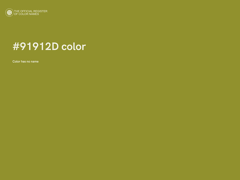#91912D color image