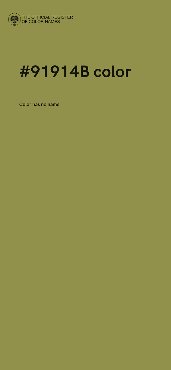 #91914B color image
