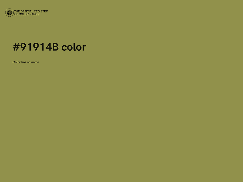 #91914B color image