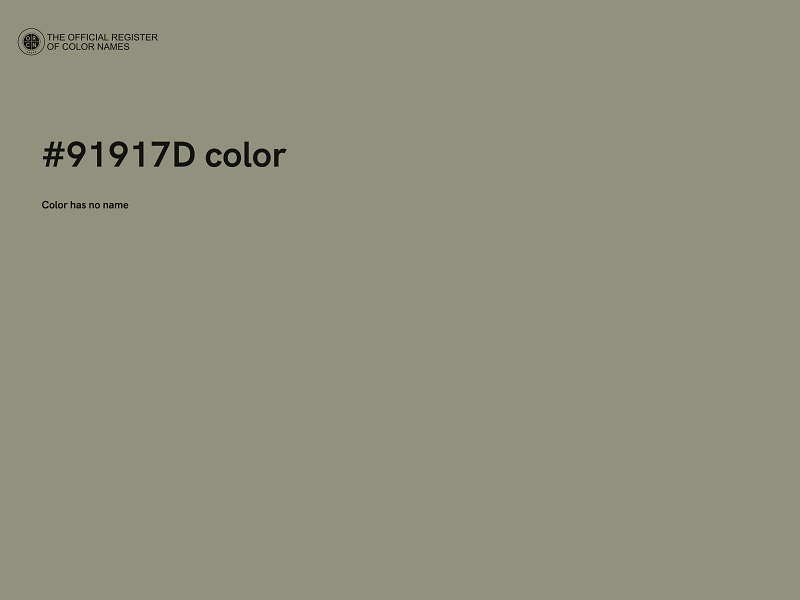 #91917D color image