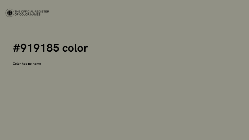 #919185 color image