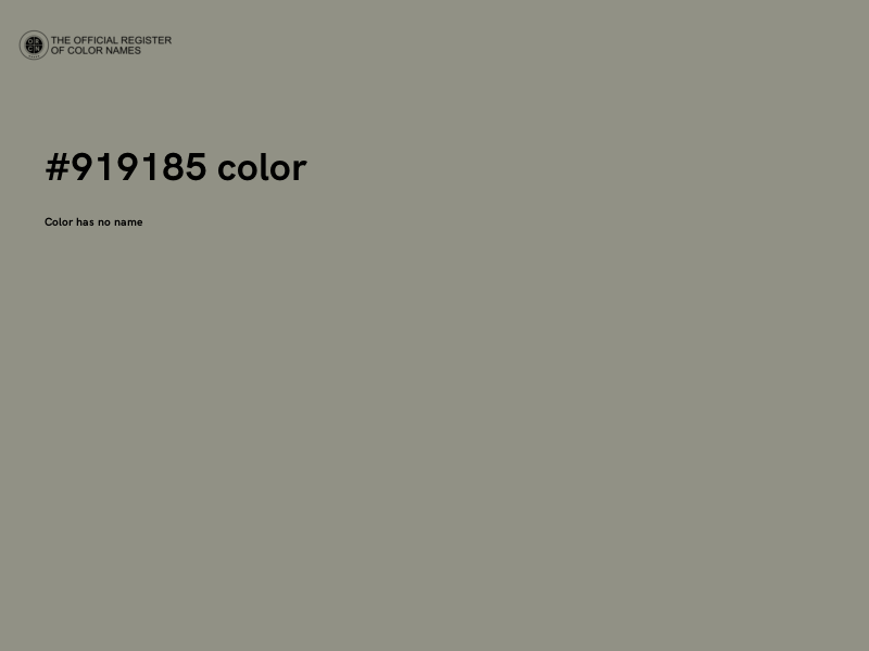 #919185 color image