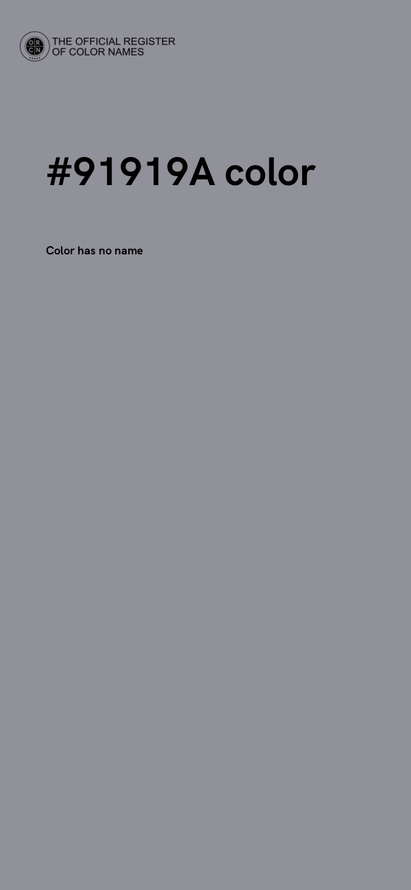 #91919A color image