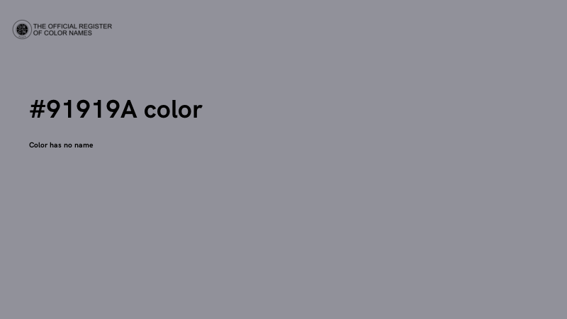 #91919A color image