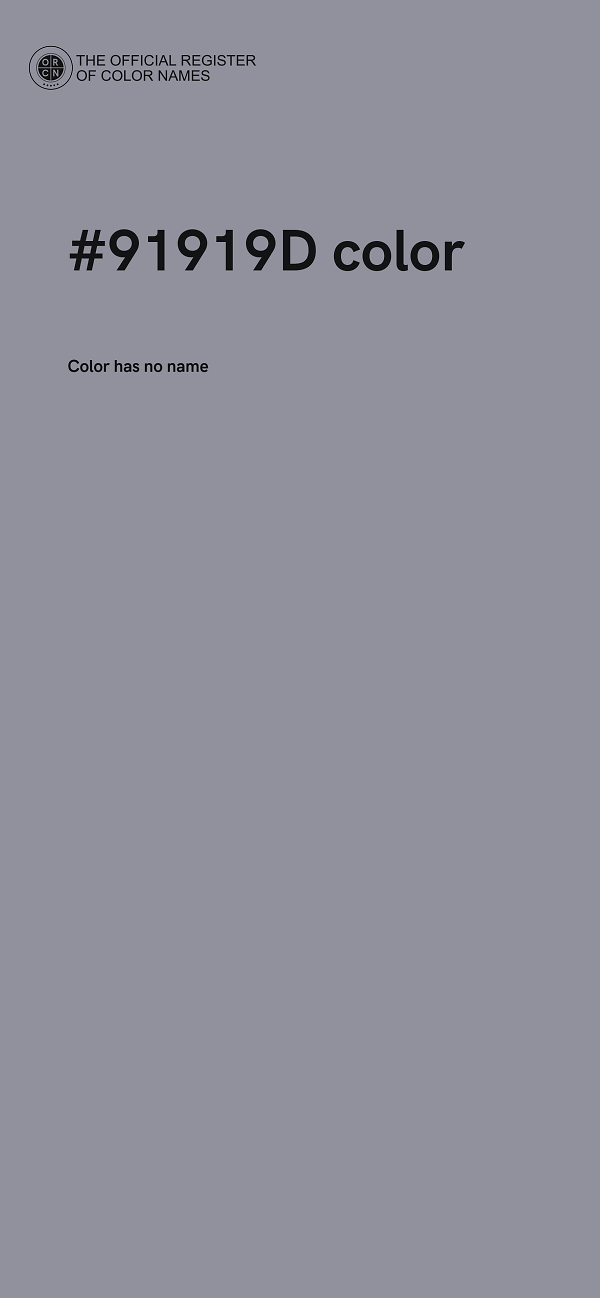 #91919D color image