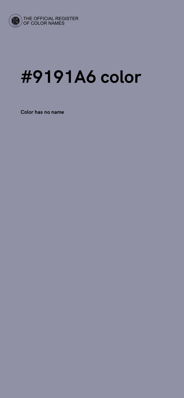 #9191A6 color image