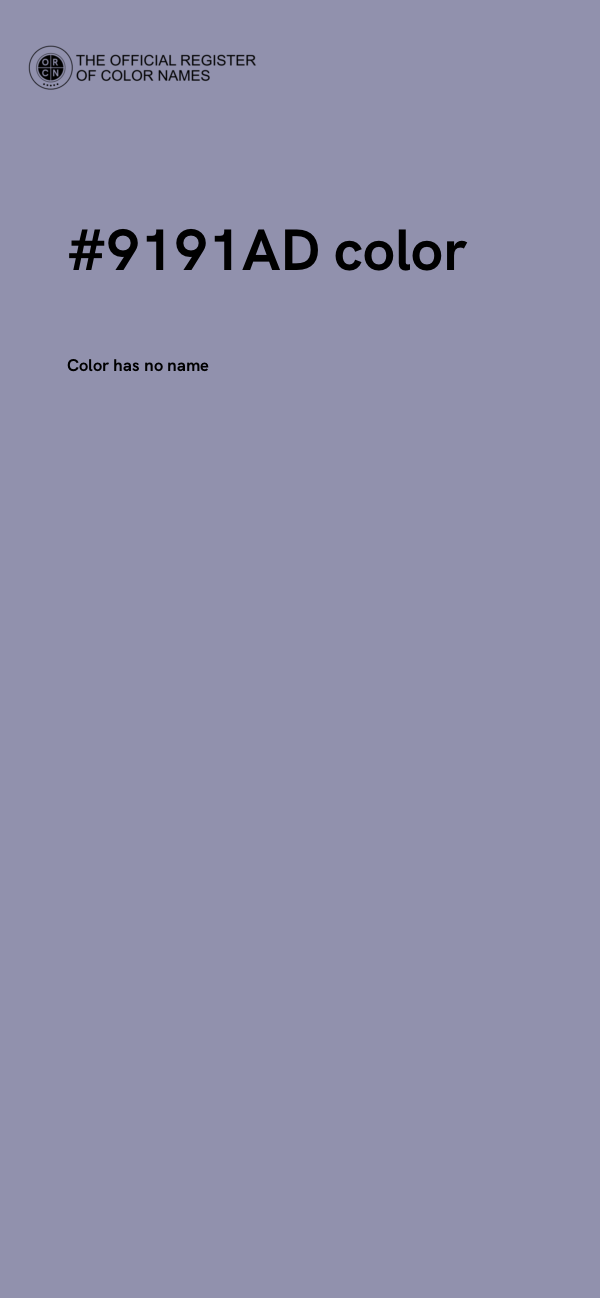 #9191AD color image