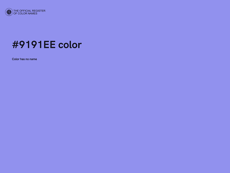 #9191EE color image