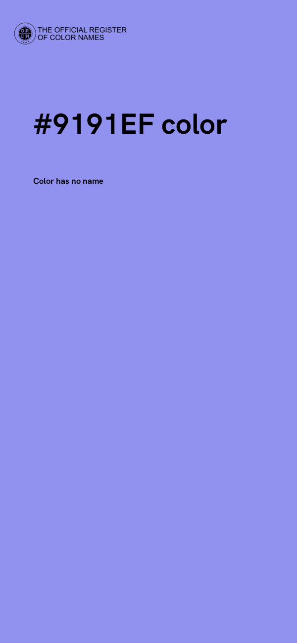 #9191EF color image