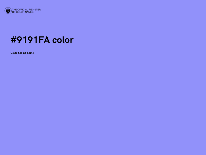 #9191FA color image