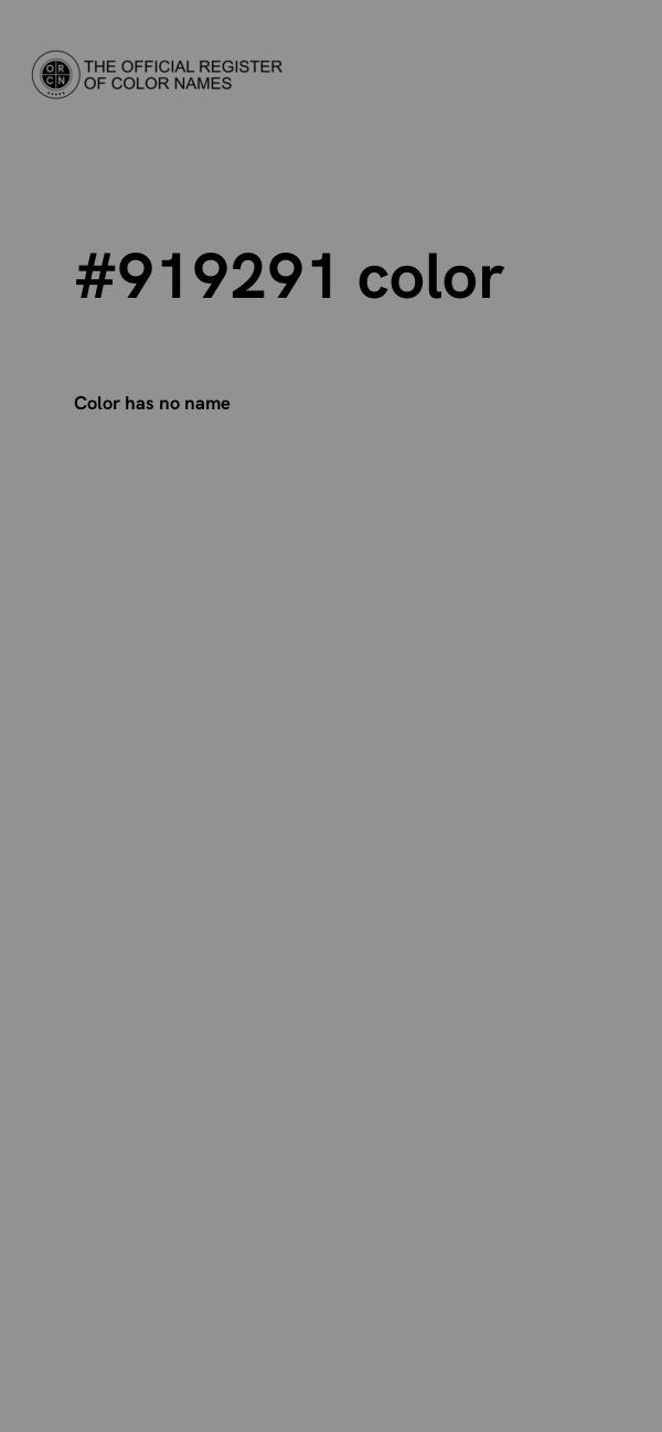 #919291 color image