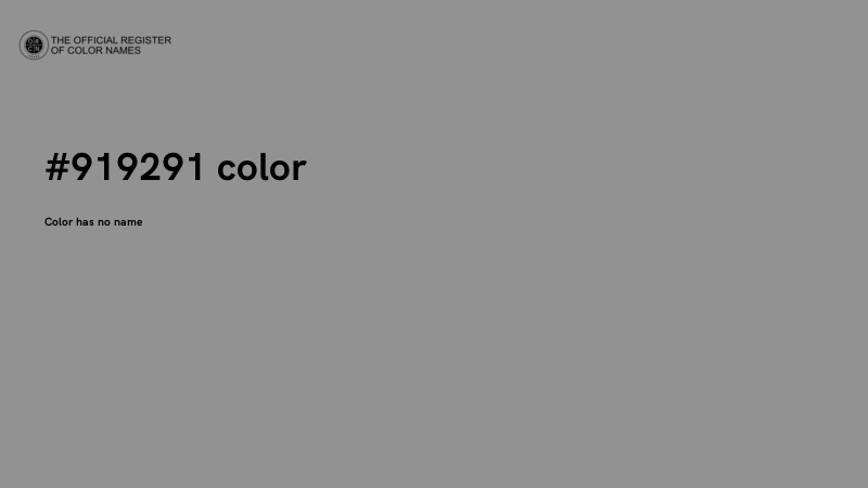 #919291 color image