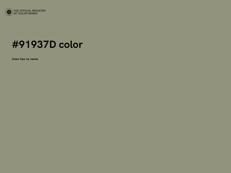 #91937D color image