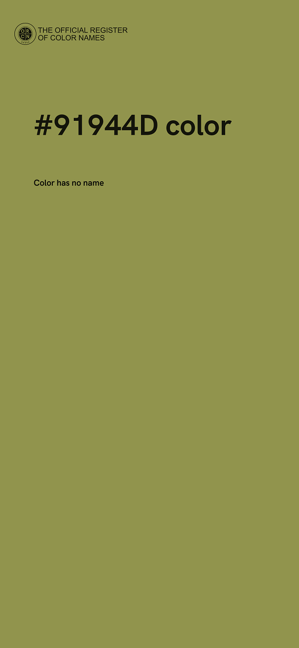 #91944D color image