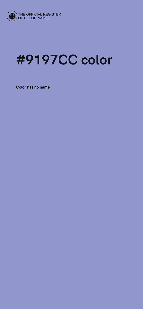 #9197CC color image