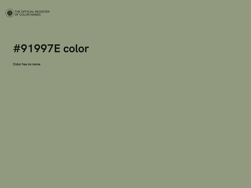 #91997E color image