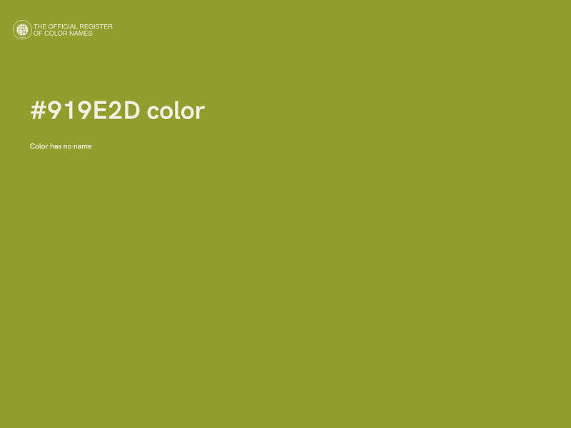 #919E2D color image