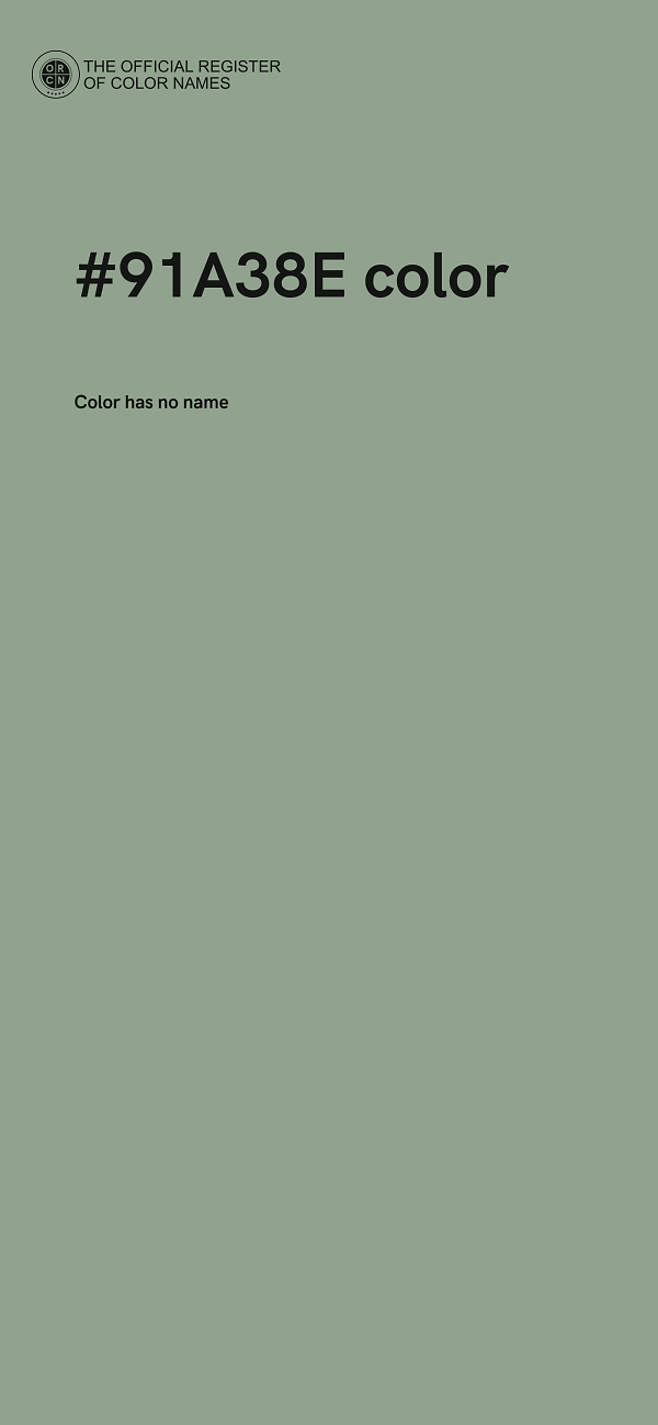 #91A38E color image