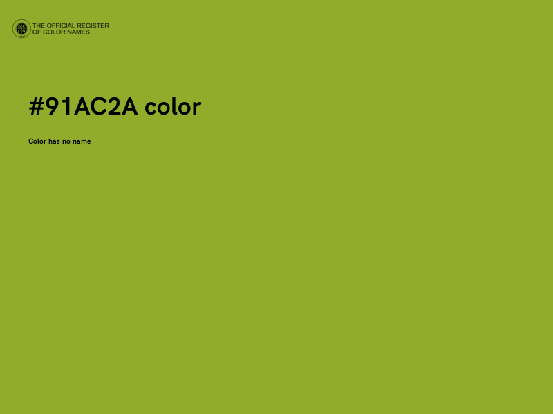 #91AC2A color image