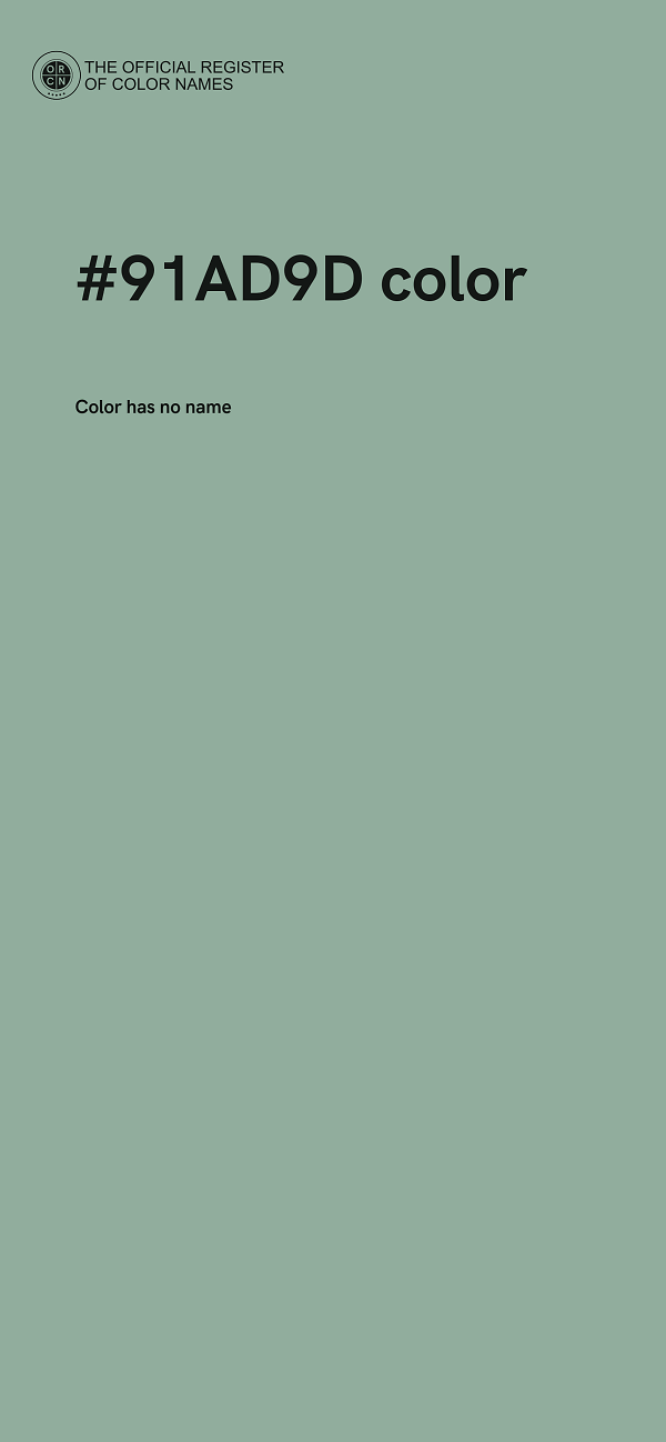 #91AD9D color image