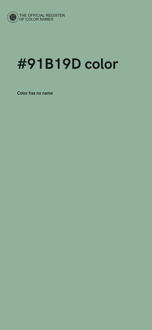 #91B19D color image